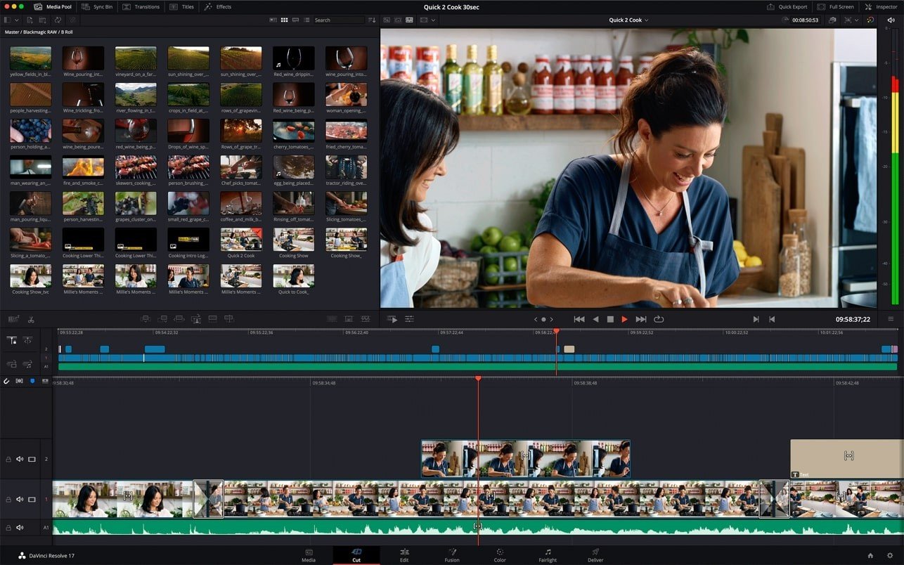 DaVinci Resolve Studio 20 screenshot 1